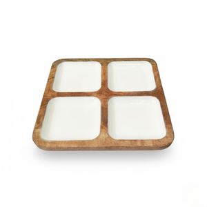 Mango Wood Platter: Sustainable Dining Elegance 055